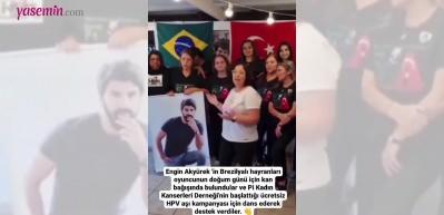 Engin Aky&uuml;rek i&ccedil;in b&uuml;y&uuml;k jest! Kanserler Derneği i&ccedil;in...