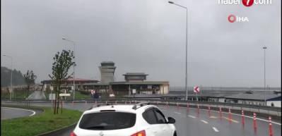 Hava şartları nedeniyle Rize-Artvin Havalimanı'nda 6 sefer iptal edildi!