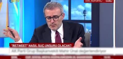 AK Parti Grup Başkanvekili Mahir &Uuml;nal dezenformasyon yasasına gelen itirazlara tepki!