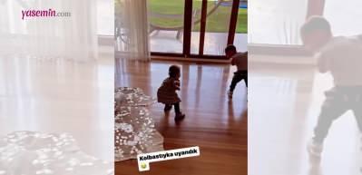 Alişan'ın &ccedil;ocuklarıyla hafta sonu eğlencesi b&uuml;y&uuml;k beğeni topladı!