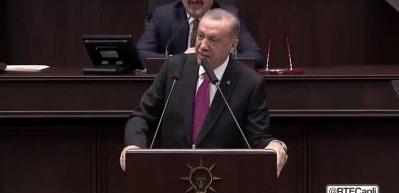 Başkan Erdoğan"Kılı&ccedil;daroğlu'nun ABD ziyareti ve yaptığı her şey şaibeli" ifadelerini kullandı