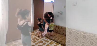 Bir babanın kızına yaptığı şaka herkesi duygulandırdı!