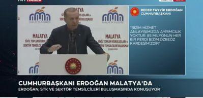 Erdoğan: Faiz lobileri &ccedil;&ouml;kmeye başladı ve artık tek haneli rakama doğru iniyoruz