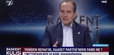Fatih Erbakan'dan Saadet Partisi'ne ve 6'lı masaya salvolar! Saadet Partisi LGBT destek&ccedil;isi CHP ile birlikte hareket ediyor...