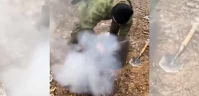 Kamp ateşini harlamak i&ccedil;in Anadolu tekniği kullandı!