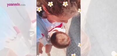 &Ouml;zge &Ouml;zpirin&ccedil;ci takip&ccedil;ilerini şaşırttı! Kızını paylaştı!