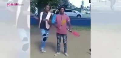 Sokak ortasında g&ouml;sterilen b&uuml;y&uuml;k yetenek! 