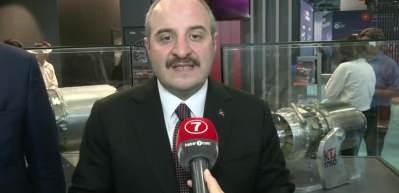 Bakan Varank'tan Saha EXPO'da Haber7'ye &ouml;nemli a&ccedil;ıklamalar