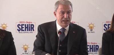 Bakan Akar' Yunanistan uzattığımız dost elini tutmalıdır'dedi