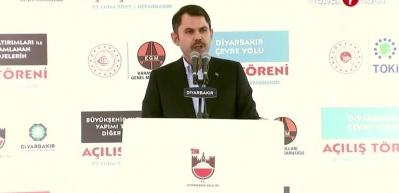 Bakan Kurum'dan Diyarbakır'da &ouml;nemli a&ccedil;ıklamalar: Muhalefet; algıya, yalana, iftiraya devam ediyor!