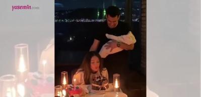 Murat Yıldırım'ın en mutlu g&uuml;n&uuml;! Eşine doğum g&uuml;n&uuml; hediyesi 