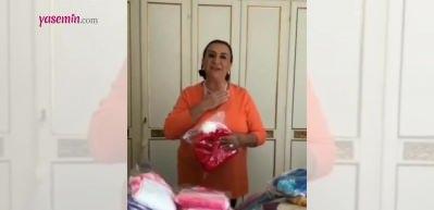 Perran Kutman'dan &ouml;rnek davranış! K&ouml;y okullarına bere ve atkı...