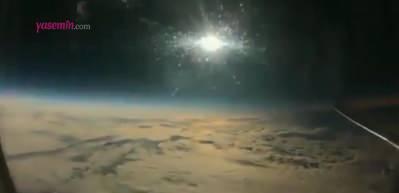 U&ccedil;ak yolculuğu sırasında g&uuml;neş tutulmasına denk gelmek!