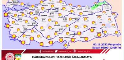 Meteoroloji'den kar a&ccedil;ıklaması! İl il a&ccedil;ıkladı...