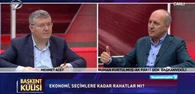  AK Parti Genel Başkanvekili Kurtulmuş "Bu se&ccedil;im kampanyasından 1 numaralı madde ekonomidir" dedi