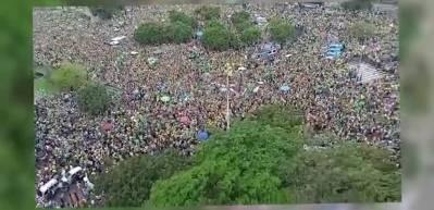 Brezilya'da darbe çağrısı! B﻿olsonaro destekçileri ülke genelinde eylem düzenledi...