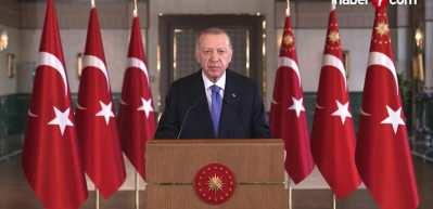 Cumhurbaşkanı Erdoğan, İstanbul Eğiim Zirvesine video mesaj g&ouml;nderdi!