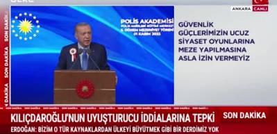 Cumhurbaşkanı Erdoğan: ''Kızılay'da bomba patlatmakla yalanı bir silah olarak kullanmak arasında hi&ccedil;bir fark yoktur''