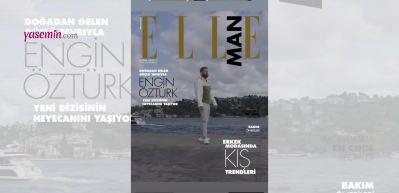 Engin &Ouml;zt&uuml;rk 'Elle Man Kasım' kapağında! Yeni dizisi i&ccedil;in geliyor...
