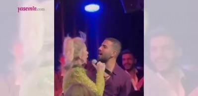 Seda Sayan ve eşinin romantik dakikaları! G&ouml;z g&ouml;ze...