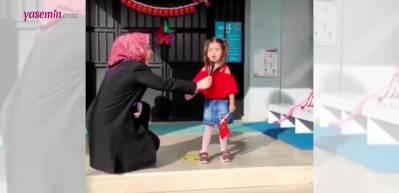  İstiklal Marşı'nı okurken t&uuml;yleri diken diken eden minik!