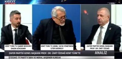 &Uuml;mit &Ouml;zdağ: ''Akşener masadan kalkmaya hazırlanıyor''