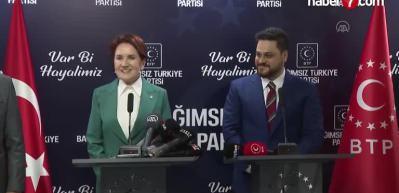 6'lı masaya katılmak istediklerini a&ccedil;ıklayan BTP'ye, ilk veto DEVA Partisinden!