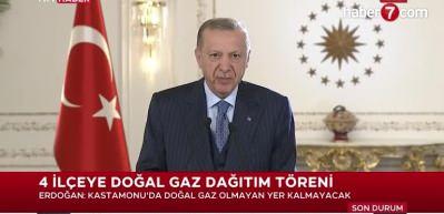 Cumhurbaşkanı Erdoğan'dan 'Karadeniz Gazı' a&ccedil;ıklaması!