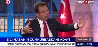 İmamoğlu'ndan &ccedil;ok konuşulacak &ccedil;ıkış! 6'lı masaya "adaylık benim hakkım" mesajı