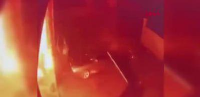 LPG tankı bomba gibi patladı! Alevlerin arasından böyle kaçtılar