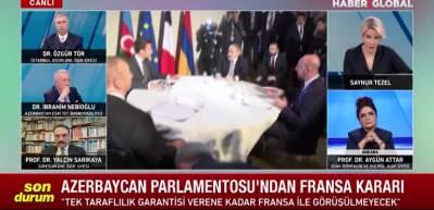 Azerbaycan'dan Fransa'ya misilleme kararı! işte a&ccedil;ıklanan o yaptırım kararları...