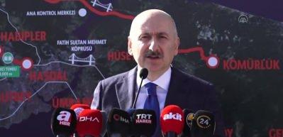 Bakan Karaismailoğlu "Kuzey Marmara Otoyolu ile 5,4 milyar lira tasarruf ediyoruz" dedi