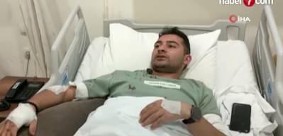 Beyoğlu&rsquo;ndaki al&ccedil;ak saldırıda yaralanmıştı! Hasta yatağında o anları anlattı
