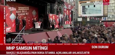 MHP lideri Bah&ccedil;eli "A&ccedil;ık hedef artık orası" diyerek operasyona destek verdi...
