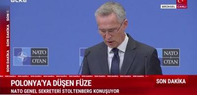 Polonya'ya saldırı iddiası! Stoltenberg "Bilin&ccedil;li bir saldırı olduğuna dair hi&ccedil;bir belirti yok" dedi