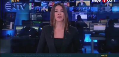 Canlı yayınlara deprem bu şekilde yansıdı!
