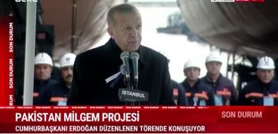 Cumhurbaşkanı Erdoğan, d&uuml;nyaya resti &ccedil;ekti...Pakistan'ın yanında olmaya devam edeceğiz...