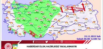 Meteoroloji'den &ccedil;ok ciddi uyarı! Sağanak bir anda bastırdı