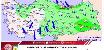 Dikkat! Kar ve sağanak geliyor...