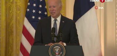 Biden ve Macron'dan Putin'e flaş &ccedil;ağrı!