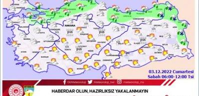 Meteoroloji'den kar uyarısı! Doğu Anadolu i&ccedil;in uyarı yapıldı...