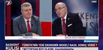 MHP'li kritik isim Mevl&uuml;t Karakaya'dan "krtik enflasyon" a&ccedil;ıklaması!