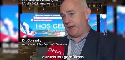 Dr. Jim Connolly Avrupa &uuml;lkeleriyle karşılaştırdı: T&uuml;rkiye &ccedil;ok daha iyi