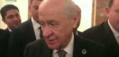 MHP lideri Bah&ccedil;eli'den 6'lı masayla ilgili adaylık anketi sorusuna yanıtı "Tercihim sınıf arkadaşım olur"