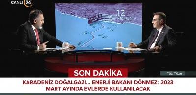 Bakan D&ouml;nmez a&ccedil;ıkladı.. Karadeniz gazı evlere ne zaman gelecek?