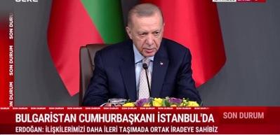 Bulgaristan Cumhurbaşkanı Radev İstanbul'da... Cumhurbaşkanı Erdoğan'dan &ouml;nemli a&ccedil;ıklamalar