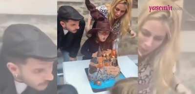 Melis İşiten kazadan yaralı kurtulmuştu! Kızının doğum gününü böyle kutladı!