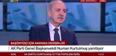 AK Parti Genel Başkanvekili Numan Kurtulmuş İYİ Parti'ye teşekk&uuml;r etti! &Ccedil;&uuml;nk&uuml;...