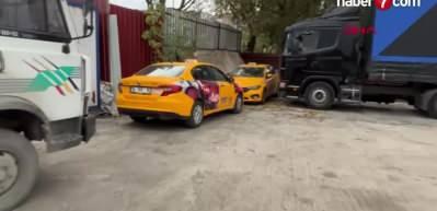 İstanbul'da otoparklarda taksi yoğunluğu