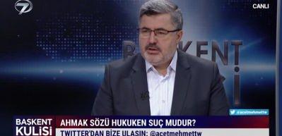 "Ahmak" s&ouml;z&uuml; su&ccedil; mudur? Meclis Anayasa Komisyonu Başkanvekili Ali &Ouml;zkaya merak edilenleri cevapladı
